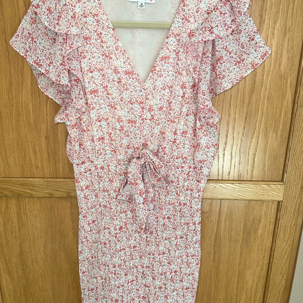 L Love Women’s Pink Floral Dress